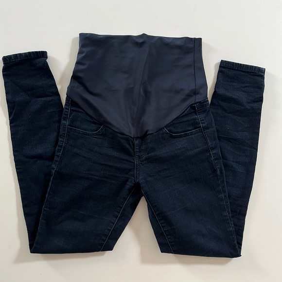 Insider premium denim - maternity jeans size xs - excellent condition -dark blue - Picture 2 of 5